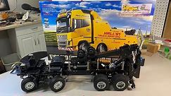 Tamiya 1/14 Volvo FH16 Tow Truck Build - Part 4 Actuator & Chassis (Updated)