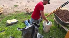 Easiest, Cheapest, Quickest way to mix Cement