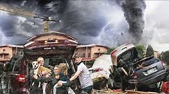 Tornado strikes Poland! Following Germany, the hurricane Ylenia destroys the rest of Europe!
