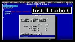How to Download & Install Turbo C/C++ in Windows 10