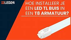 How to: Install a LED tube in a T8 fixture (subtitles in all languages)
