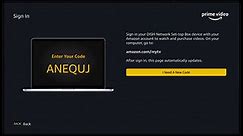 How to Enter Code for TV Sign In on Amazon Prime Video MYTV Code