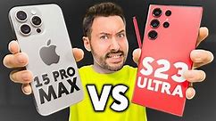iPhone 15 Pro Max VS Galaxy S23 Ultra : le Gros Comparatif !