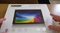 Unboxing of Fusion5 FWIN232PRO Windows10 Tablet PC