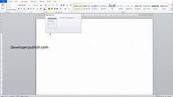 Task pane in Microsoft Word - DeveloperPublish Tutorials