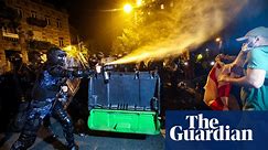 Georgia condemned for crackdown on protesters opposing ‘foreign agents’ bill