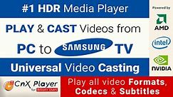 Stream To Samsung Tv - Best Free Video Player
