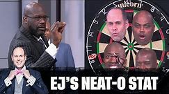 The Inside Crew Play Darts | EJ's Neato Stat of The Night | NBA on TNT