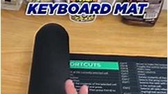Anti-slip Keyboard Pad with Shortcut Key Patterns 😍