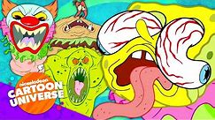 35 of SpongeBob's SCARIEST Moments! 😱 | Nickelodeon Cartoon Universe