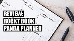 Rocketbook Panda Planner Walkthrough and Review for Digital Planning