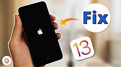 How to Fix iPhone iOS 13 Update Stuck on Apple Logo