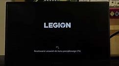 How To Factory Reset Lenovo Legion Laptop