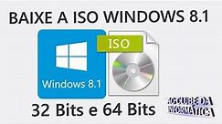 Como Baixar a ISO Windows 8.1 Pro 32 Bits e 64 Bits Original