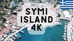 Symi Island in Greece 4K Video. Travel Greek Islands