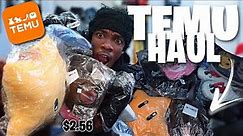 HUGE TEMU HAUL | clothes, accessories, room decor, and more