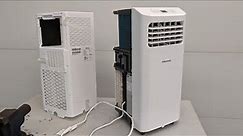 Look inside Hisense model # AP0819CR1W portable air conditioner