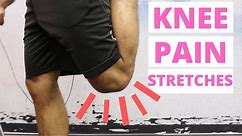 Knee Pain Stretch for Front of Knee (Patellofemoral Syndrome Treatment)