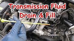 Volvo S80 Transmission Fluid Drain & Fill