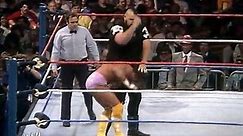WWF Wrestlemania IV - Randy Savage Vs. The One Man Gang