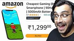 I BOUGHT THE CHEAPEST PHONE FROM AMAZON