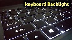 How to enable keyboard light in acer laptop || Keyboard lit