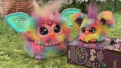 Furby Furblets Unboxing Demonstration & Review & Tie Dyed Furby Interaction #furby