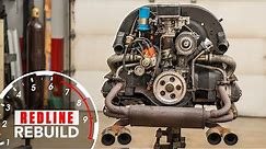Volkswagen Beetle Air-cooled Flat-four Engine Rebuild Time-Lapse | Redline Rebuild - S1E7