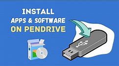 How to Install Apps and Software on a USB Flash Drive