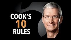 10 กฏเหล็กของ Tim Cook CEO แสนล้าน แห่ง Apple