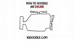 How to draw an Engine (drawing tips)