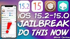 iOS 15.2.1 / 15.2 / 15.0 JAILBREAK: Important Thing To Do Right NOW! (While It's Still Possible)