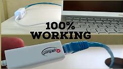 Quantum LAN to USB converter | Simple Setup | Internet working on my Dell Inspiron 15 5000 Series