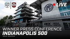 NTT INDYCAR SERIES Post-Race Press Conference - 108th Indy 500