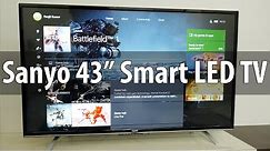 Sanyo 43" XT-43S8100FS LED Smart TV with IPS Panel Overview