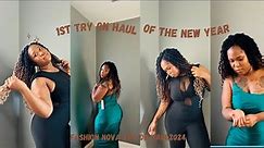 1st TRY ON HAUL OF THE NEW YEAR|NEW YEAR NEW ME CLOTHES•FASHION NOVA TRY ON HAUL 2024