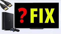 🔌 FIX PS4 NO VIDEO SIGNAL | BLACK SCREEN HDMI PROBLEM (Easy Method)