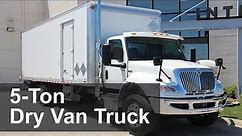 5-Ton Dry Van Truck | International MV | Maxim Truck & Trailer