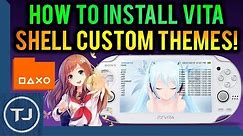 PS Vita How To Install Custom Themes For VitaShell!