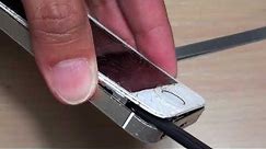 iPhone 5S: Easy Hack To Remove the Screen Without Suction Cup