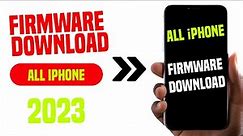 firmware download for any iphone