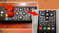 How to clean tv remote control / How to disassemble TV remote control / LG TV remote control / #DIY