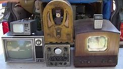 Barn Finds Vintage TVs Radios and Test Equipment Analysis