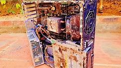 Restoring Old Gaming Computer Workstation | Restoration Janpanese Computer PC 13 year destroyed