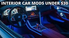 10 Interior Car Mods for Under $30