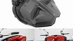 HEINMO Motorcycle Integrated LED Taillight Rear Tail Brake Turn Signal Lights For Yama' MT09 MT-09 2021 2022 (Black)