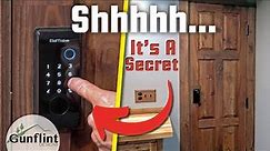 Making a Door With A Fingerprint Lock For Added Security!