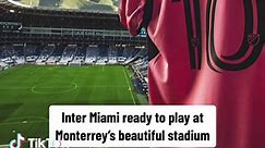 This view of Monterrey’s stadium is stunning 😍 #mls #soccer #stadium #monterrey #mountains #pitch #mexico #concachampions