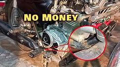 Repair Broken Footrest | Motorcycle front footrest Fix
