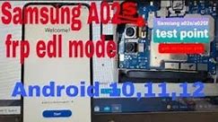 Samsung A02s Latest Security Android 12 U6 FRP Bypass With Test Point Done ✔ 👍